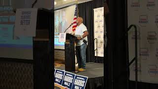 Rodney Govens at the Democratic Party of Arkansas watch party 1152024 We are building up strong [upl. by Harikahs744]