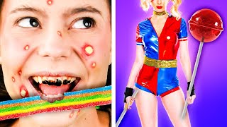 From Nerd to Harley Quinn Epic Superhero Makeover Transformation by CoCoGo [upl. by Mossberg355]