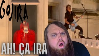 Gojira  Ah Ça Ira Live 2024 Paris Olympics REACTION [upl. by Zandra850]