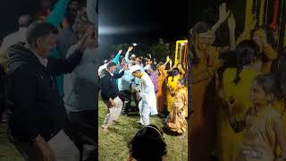 haldi Dance zingat songzingat marathi shortvideo videos marriage maharashtra upload [upl. by Pillihp114]