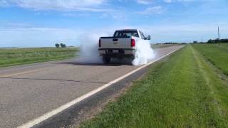 2014 chevy 2500 60 burnout [upl. by Rockey]