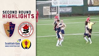 East Kilbride 31 Bonnyrigg Rose  Second Round  Scottish Gas Mens Scottish Cup [upl. by Valdis256]