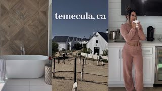 TEMECULA VLOG  staying at the New Inn [upl. by Nalat240]