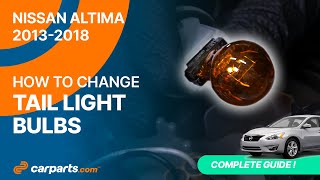 How to replace the Tail light bulbs 20132018 Nissan Altima 🚗 [upl. by Aronos460]