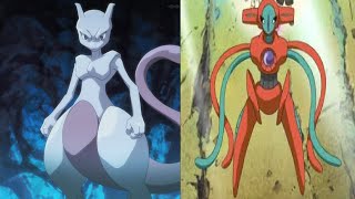 Mewtwo vs Deoxys Who would Win [upl. by Bertine]