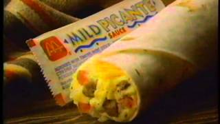 Introducing McDonalds Breakfast Burrito 1991 commercial [upl. by Wilmar]