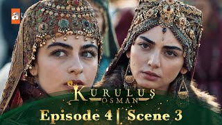 Kurulus Osman Urdu  Season 6 Episode 4 Scene 3  Aap mere baba ko bhi jaante hain [upl. by Eitsirhc144]