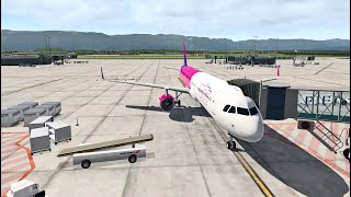 X Plane 11 LROPLGSS in ToLiss A321 Wizz Air Tarom VA VATSIM Full Flight [upl. by Arnold]