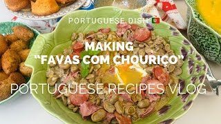 FAVAS COM CHOURIÇO portugueserecipes favabeanswithturkeychourico by gabrielalibanio [upl. by Markiv]