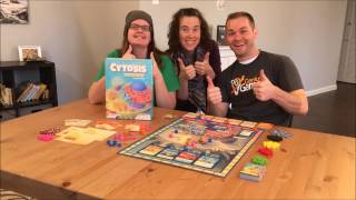 Cytosis A Cell Biology Game  Time Lapse of the Game Setup [upl. by Emelia]