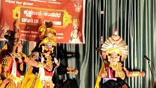 Yakshagana performance quotKrishna Leele amp Kamsa Vadhequot on 23102023 [upl. by Krall]