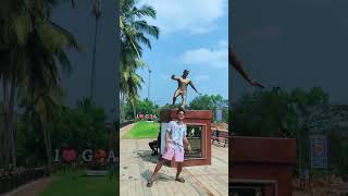 Siuuuu Ronaldo celebration at goa cr7 statue… ronaldostatue9936 GOAL only Ronaldo fan [upl. by Hartfield552]