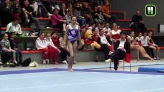 Sarah Voss  Pre Olympic Youth Cup 2013  Kunstturnen  AK 1415 [upl. by Yardley]