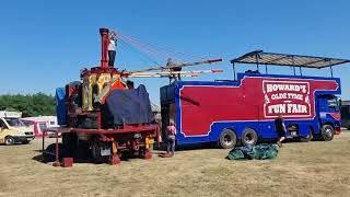 ROYAL CORNWALL SHOW GROUND WADEBRIDGE VINTAGE FUNFAIR [upl. by Oicneconi906]