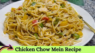 Chicken Chow Mein Recipe  Chicken Noodles Recipe  Chicken Recipe Maryam’s Kitchen’s official [upl. by Suki]