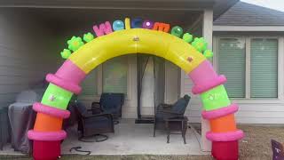 Welcome in Style The Ultimate Inflatable Arch for Celebrationsbirthdaycelebration partytime [upl. by Learrsi]