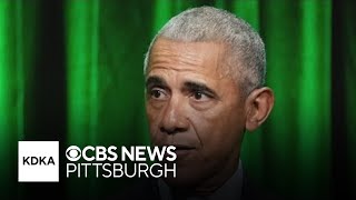 Former president Obama coming to Pittsburgh to campaign for Harris [upl. by Lohman]