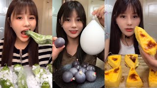 ASMR MOST POPULAR FOODS  Frosen pepper jello cakes  Eating chewy sounds MUKBANG [upl. by Zosima304]