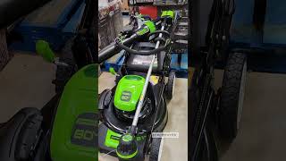 Greenworks Mower Trimmer and blower at Costco [upl. by Latsirc]