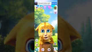 Ginger cat talkingtomfunnybox talkingtomfunbox relaxingunbox funnytoyboxfungames talkingtoy [upl. by Nide]