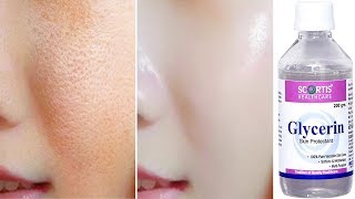 Apply Glycerin This Way amp Get Spotless Glowing Tighten Skin OVERNIGHT [upl. by Procter]