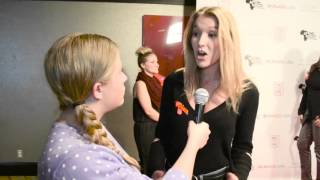 House of Anubis Nathalia Ramos Interview at Zendayas WORLD AIDS DAY Benefit [upl. by Sillihp]