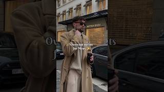 Overcoat outfits for men ✨️ overcoat coatsuit mensoutfits oldmoney oldmoneyfashion vintage [upl. by Salhcin576]