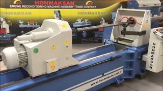 HONMAKSAN NEW HM 6000 Automatic Horizontal cylinder Honing Machine SILINDIR YATAY HONLAMA [upl. by Ramled]