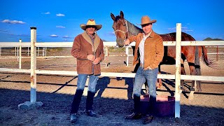 CÃ“MO CORREGIR LA RIENDA DE UN CABALLO parientesdelrancho martinloza [upl. by Demetri738]