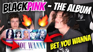 South Africans React To BLACKPINK  THE ALBUM  Bet You Wanna Feat Cardi B Lyrics [upl. by Orgell]