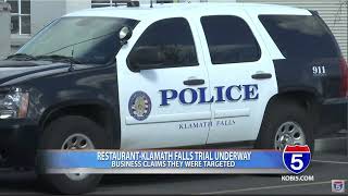 Klamath Falls restaurant trial underway [upl. by Champ]