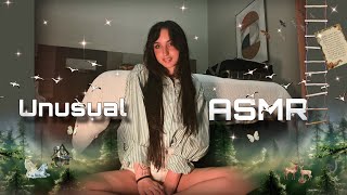 ASMR  Unusual Mic Triggers  Dumpling on Mic Sunflower Scrunchie Plucking  w Some Soft Spoken [upl. by Vashti]