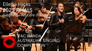 2023 Ellena Hicks mezzosoprano ASC Finals Concert first performance Händel [upl. by Delahk486]