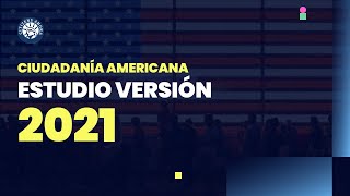 Estudio de ciudadanía americana  Versión 2021 [upl. by Orimlede504]