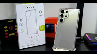 QDOS Galaxy S24 Ultra HYBRID CLEAR Case review QDOS S24Ultra [upl. by Lleznod]