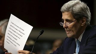 Alternative Iran deal a fantasy Kerry tells Congress [upl. by Ttevy745]