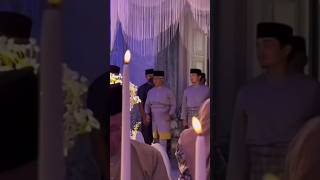 Al Sultan Abdullah amp Tengku Muhammad Di Majlis Bertandang Pengantin DiRaja Pahang [upl. by Fishbein963]