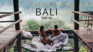 Top 10 Places To Visit In Bali [upl. by Auehsoj209]