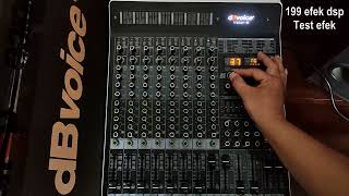 Dbvoice Victor 8 Test tone mixer equaliser efek dsp dan suara mp3 [upl. by Raf]