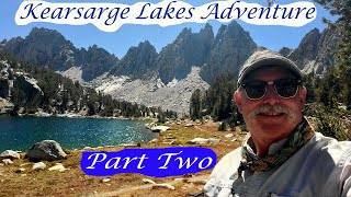 Kearsarge Lakes Adventure Part Two Flower Lake over Kearsarge Pass [upl. by Solracsiul21]