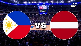 Gilas Pilipinas vs Latvia FIBA OQT 2024 [upl. by Tahpos46]