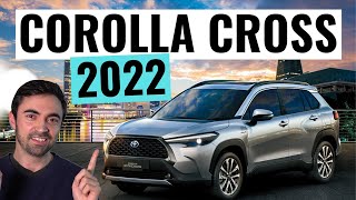 FULL TOUR REVIEW 2022 Toyota Corolla Cross  Small Affordable Crossover SUV From Toyota [upl. by Eisiam17]