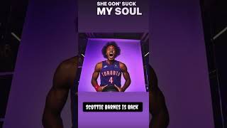 Scottie Barnes is back [upl. by Aicnelev]