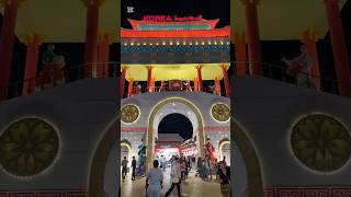 A trip to dubai ‘s world village where you can find every country with a very unique show uae [upl. by Ammamaria]