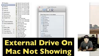 External Drive Image Not Showing On Mac [upl. by Akirehs]