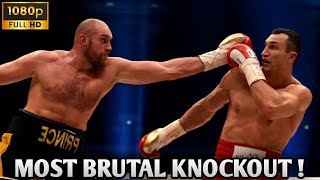 Tyson Fury vs Wladimir Klitschko Full Highlights  KNOCKOUT  Best Boxing Moment HD [upl. by Aisac]