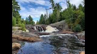 Oswegatchie traverseHigh fallsNY camping trip PART 3 [upl. by Malamud]