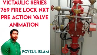 Pre action valve Animation Victaulic series 769N FireLock NXT [upl. by Dede]