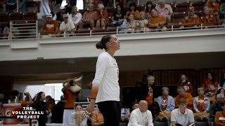 The Volleyball Project Texas Longhorns Madisen Skinner GOAA of College volleyball [upl. by Lennor]