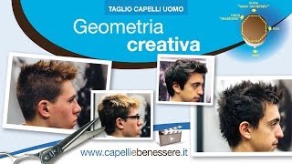 Corsi professionali di Taglio capelli uomo  Geometria Creativa capelliebenessereit [upl. by Niassuh]